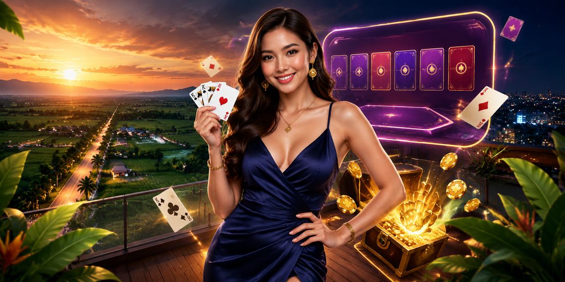 Sekumpulan pemain Malaysia memain permainan rummy gaya tempatan
